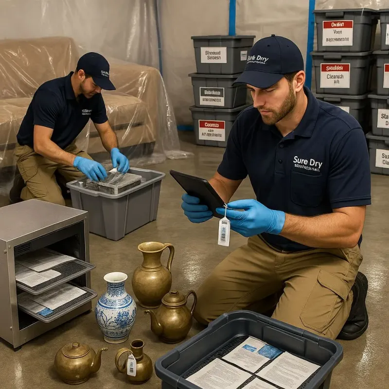 Content Protection and Restoration process in Lemoyne, PA