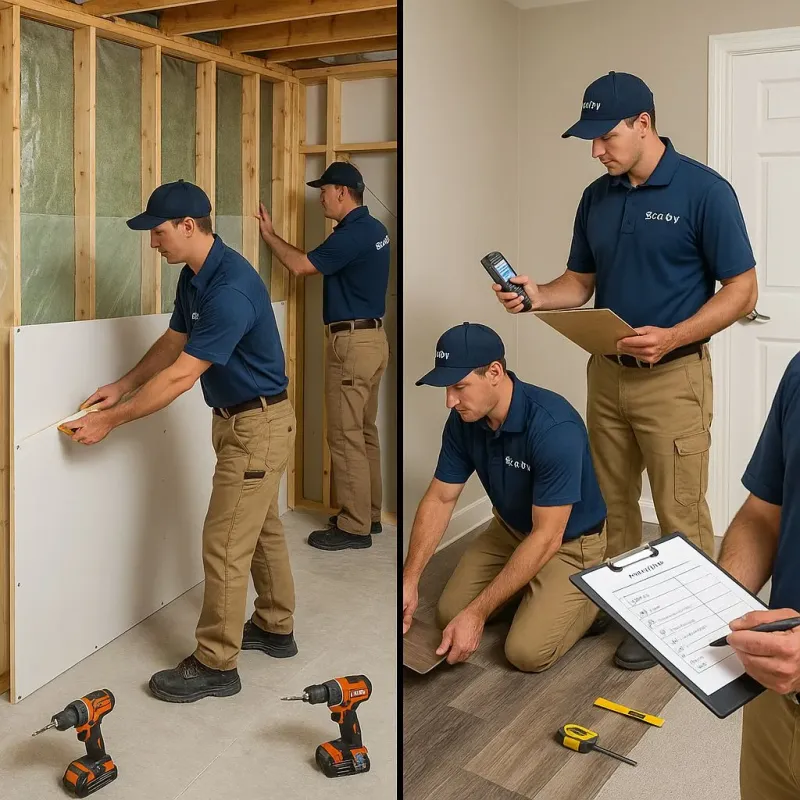 Repairs and Reconstruction process in Lemoyne, PA