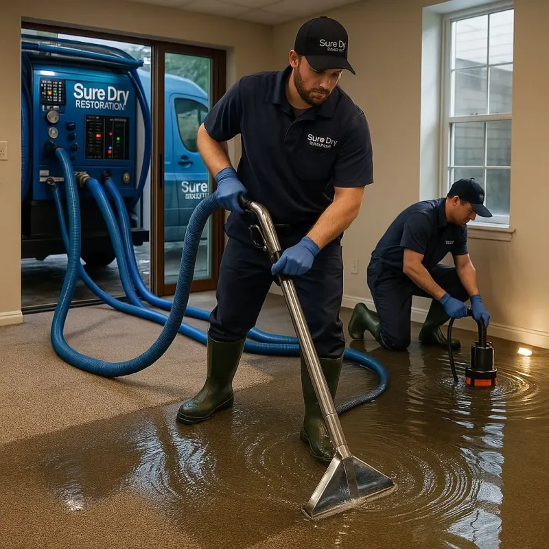 Water Extraction and Removal process in Lemoyne, PA